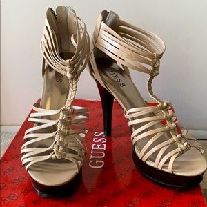 Women’s guess strappy heels